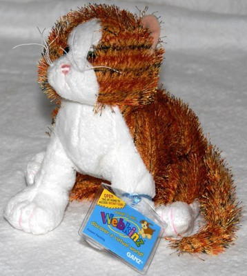 

Webkinz Striped Alley Cat(Brown)