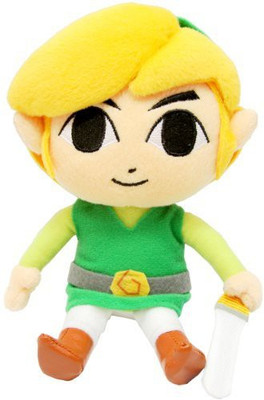 Sanei Legend Of Zelda Link Plush 75\ Yellow Sanei Soft Toys