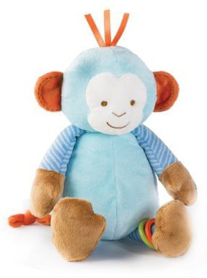 

Nat and Jules Madu Activity Plush Monkey(Blue)
