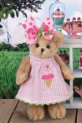 

Bearington Bears Bearington "Sadie Scoops" Plush Bear - 12 inch(Brown)