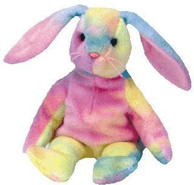 

ty Beanie Babies Hippie Dye Bunny(Pink)