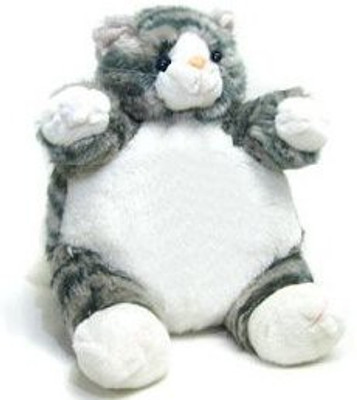 

Unipak Grey Tab Cat Large Plumpee Plush 12"(Grey)