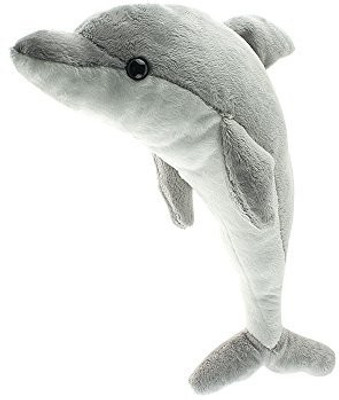 

BJ Toy Cute Small Dolphin15 Inch Animalkids Dolphinadorable(Grey)