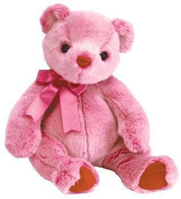 TY Beanie Babies 1 X Romance The Bear - 12 inch(Pink)