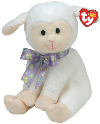 

TY Beanie Babies Sheepishly(White)
