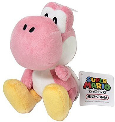 

Sanei Super Mario Series 65" Pink Yoshi Plush(Pink)