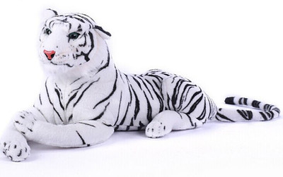 

Tickles White Tiger - 28 cm(White)
