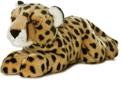 

Aurora Plush 12" Flopsie Cheetah - 10 inch(Brown)