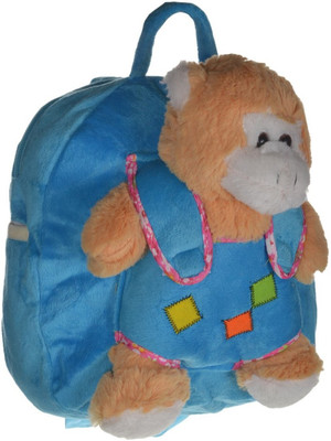 

Twisha Monkey Backpack - 10 inch(Blue)