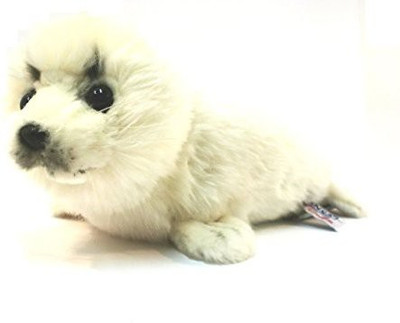 

Hansa Seal White Lying 12" (Item 3767)(White)