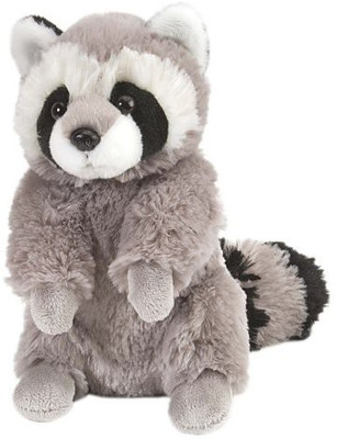 Wild Republic Racoon 8" Ck Mini Childs Plush Cuddly Soft Forrest Animal(Grey)