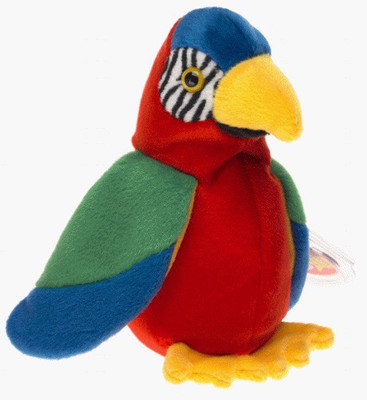 

TY Beanie Babies Jabber The Parrot - 48 cm(Red)