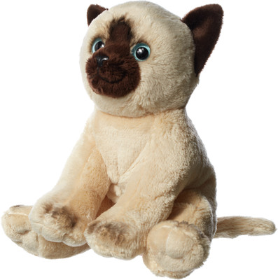 

Hamleys Floppy Siamese Cat - 6 inch(Brown, Beige), Beige;brown