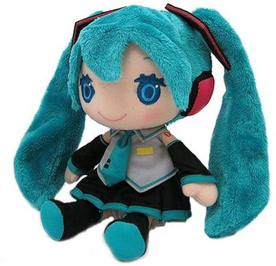 

SEKIGUCHI Corporation. Hatsune Miku Plush Doll (Japan Import) - 24 inch(Blue)
