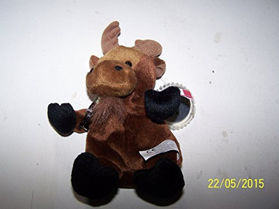 Coca-Cola Bean Bag Plush Gourmand The Moose Representing Canada(Brown)
