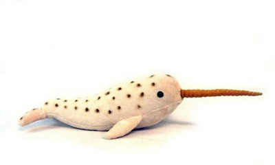 

Wildlife Artists Narwhal Plush Animal 13"(White)
