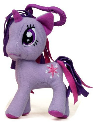 

My Little Pony Friendship Is Magic 3 Inch Plush Clip Twilight Sparkle - 5 inch(Purple)