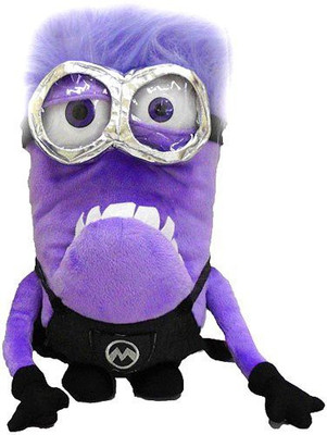 

Despicable Me Purple Minion Evil Tim Plush Backpack - 20 inch(Multicolor29)