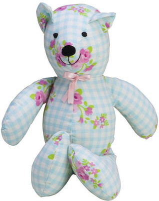 

Kapaass Cuddly Teddy - 22 cm(Blue)