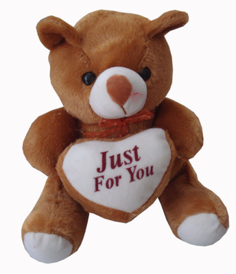 

MGPLifestyle "Just for You" Teddy Bear Premium Soft Toy (Brown)-24cm - 9 cm(Brown)