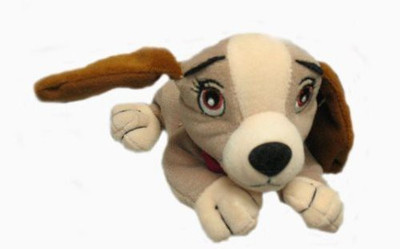 

Disney Lady And The Tramp 8" Original Lady Plush(Brown)