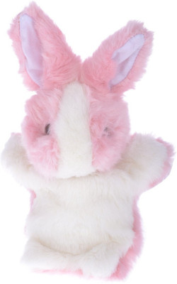 

Twisha Hand Puppets Rabbit - 10 inch(Pink)