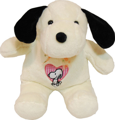 Surbhi Dog Stuffed Toy - 37 cm(Yellow)