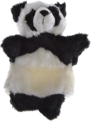 

Twisha Hand Puppets Panda - 10 inch(White, Black), Black;white