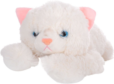 

Twisha Cat With Music Lying - 20 inch(White)
