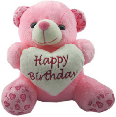 

Advance Hotline Happy Birthday Teddy bear - 16 cm(Pink)