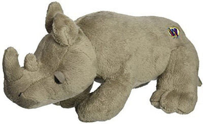 

Webkinz African Black Rhino Plush85"(Grey)