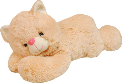 

Surbhi Laying Cat - 20 cm(Beige)
