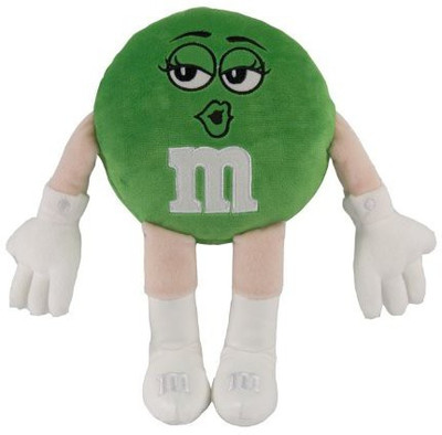 

m&m's M&M Character Medium Plushgreen - 13 inch(Green)