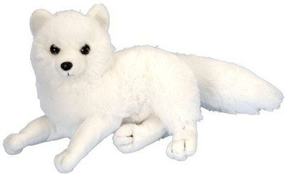 

Wild Republic Ckmini Arctic Fox 8" Plush(White)