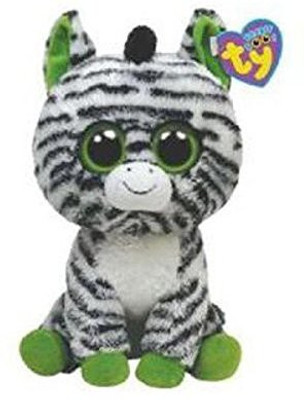 

TY Beanie Babies Zigzag Zebra(Green)