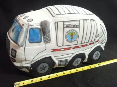 

Bronx Toys Dsny Sanitation Truck Plush - 95 inch(White)