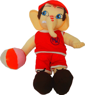 

Shop4everything Bal Ganesh - 21(Red)