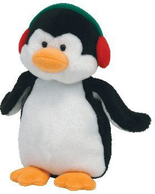 

ty Beanie Ba Snowbank The Penguin(White)