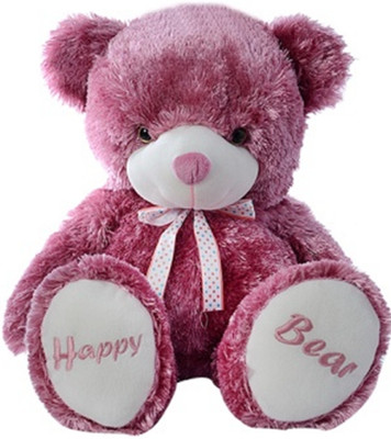 

Dimpy Happy Bear with Paws - 38 cm(Pink)
