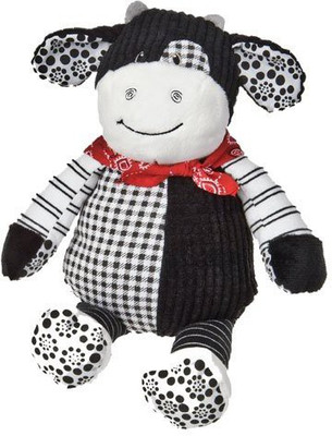 

Mary Meyer 11" Motley Zoo Motley Cow(Black)