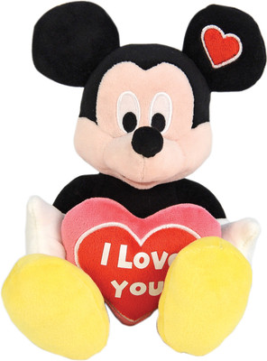 

Disney Mickey with Heart - 10 inch(Multicolor)