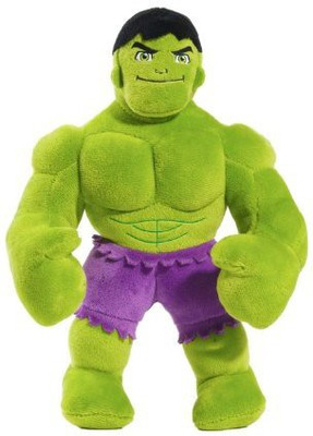 

Just Play Marvel Super Hero Squad Hulk Plush 9"(Green)