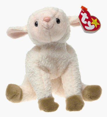 

ty Beanie Ba Ewey The Lamb - 12 inch(White)