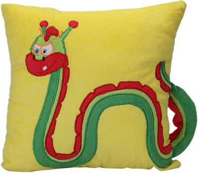 

Imagica Lochness Stuffed Cushion with Loop - 11.5 inch(Yellow)