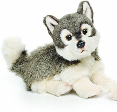 Nat and Jules Wolf Plush Small(White)