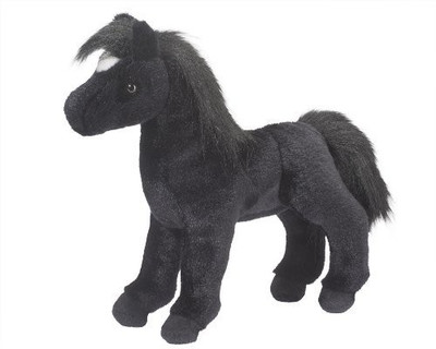 

Douglas Cuddle Toys Black Horse(Black)