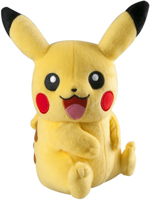 

Pokmon Trainer's Choice Small Plush Pikachu - 9 inch(Yellow, Black, Red), Black;red;yellow