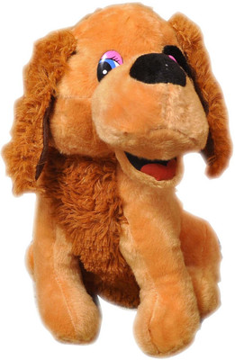 

VRV Colourful soft and cute Dog toy - 25 cm(Brown)