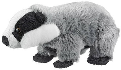 

Wild Life Artist Animal Soft Plush Badgers(Grey)