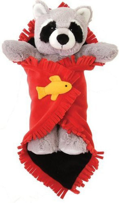

Fiesta Toys Raccoon Blanket Babies 11" Fiesta(Red)